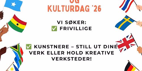Flerkulturell kunst- og kulturdag 2026 \u2013 Mangfoldig arv i bevegelse