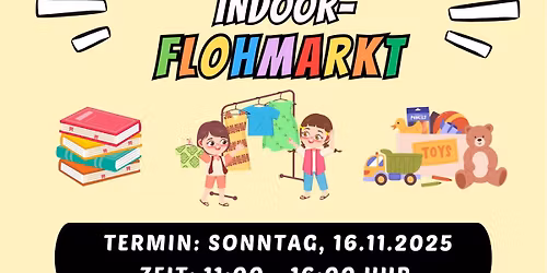 Kinder-und Jugend-Indoor-Flohmarkt