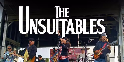 Live music with The Unsuitables 
