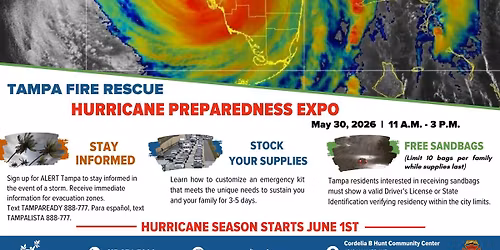 Tampa Fire Rescue\u2019s Hurricane Preparedness Expo