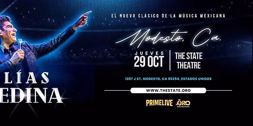 PrimeLive Presents: Elias Medina En Concierto