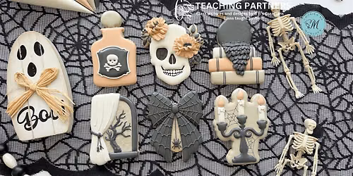 11:30am Intermediate Haunted library Cookie decorating Class