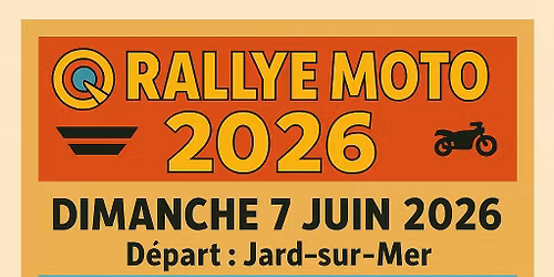 1er - Rallye moto - Jard sur Mer