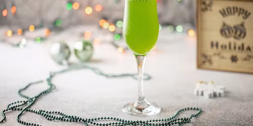 Grinch-Inspired Pajama Breakfast