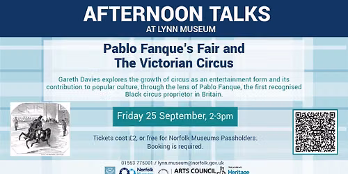 Afternoon Talk - Pablo Fanque's Fair and The Victorian Circus