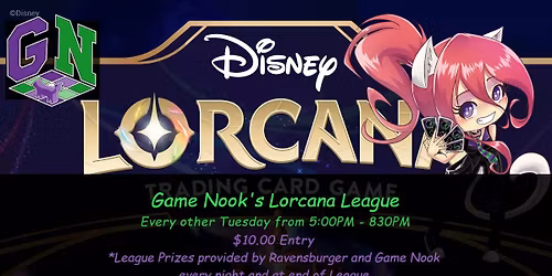 Game Nook's Autumn Lorcana League