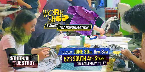 T-Shirt Transformation Workshop