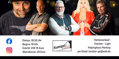 Tanzbar Live - Kolpinghaus H\u00f6ntrop