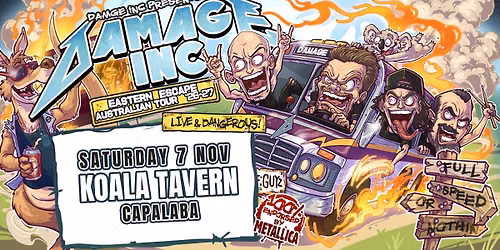 Damage Inc - Eastern Escape 2026 - Koala Tavern, Capalaba
