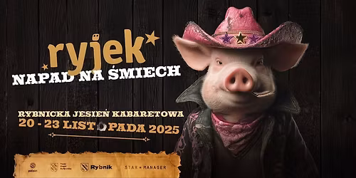 Ryjek 2025: KONCERT FINA\u0141OWY 29. Rybnickiej Jesieni Kabaretowej RYJEK - Realizacja TV POLSAT