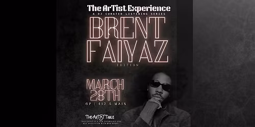 The Artist Experience: Brent Faiyaz Edition