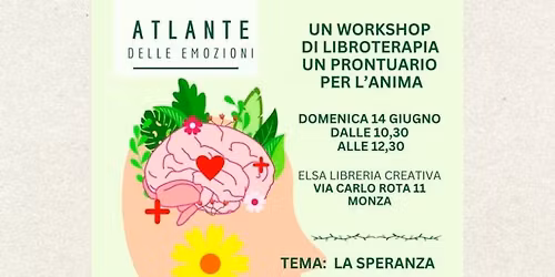 Un workshop di libroterapia: la Speranza, dal Vaso di Pandora al genere umano