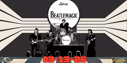 BEATLEMAGIC - The Ultimate Beatles Experience | Mango Rita's Rhythm House | March 13th | Doors 6:30