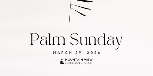 Palm Sunday