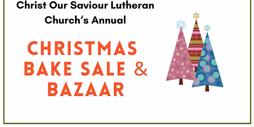 Christmas Bake Sale & Bazaar
