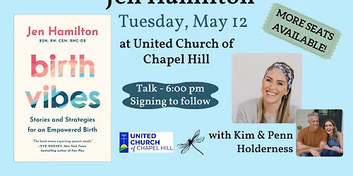 OFFSITE EVENT: Jen Hamilton presents BIRTH VIBES, with Kim and Penn Holderness