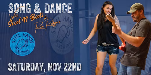 Ron Rodgers & Scoot'n Boots "Song & Dance" at Steel Hands Brewing