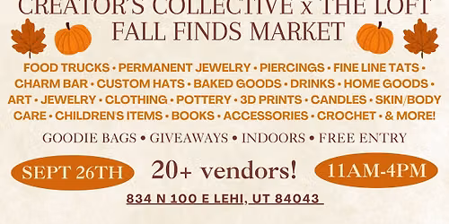 CCM x The Loft Fall Finds Market