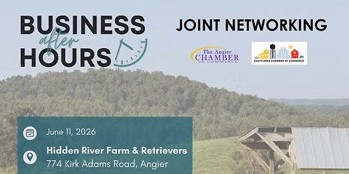 Joint Business After Hours hosted by Hidden River Farm & Retrievers 