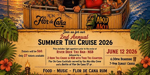 2nd Annual Flor de Ca\u00f1a Summer Tiki Cruise 2026