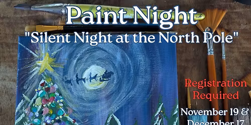 Paint Night (REGISTRATION OPENS OCTOBER 13)
