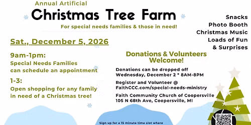 Artificial Christmas Tree Farm 2026