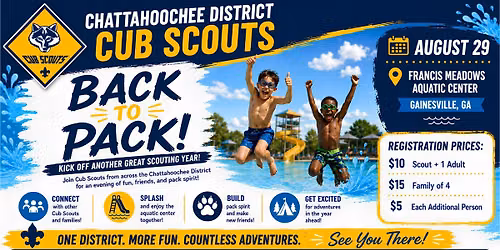 Cub Scouts Back to Pack @ Francis Meadows