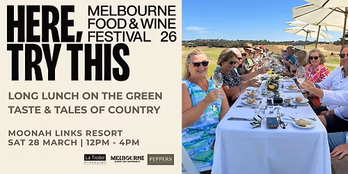 Long Lunch on the Green \u2013 Taste & Tales of Country