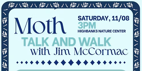 Moth Talk and Walk with Jim McCormac