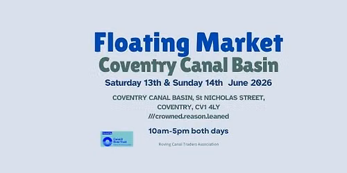 Coventry Canal Basin Floating Market - Roving Canal Traders Association