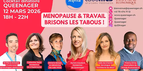 Oui, je participe \u00e0 la soir\u00e9e du 12 mars 2026 de QueenAger