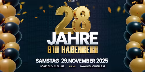 B10 - Wir feiern 28 Jahre!