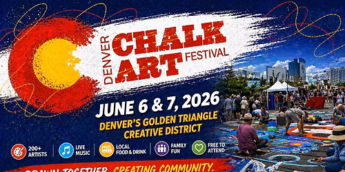 Denver Chalk Art Festival 2026