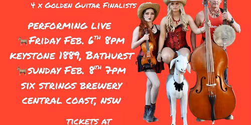 Hillbilly Goats Show at Keystone 1889, Bathurst