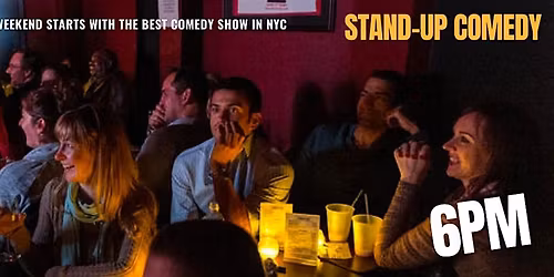 Happy Hour Free Comedy Show Tickets - First Stop Saturday