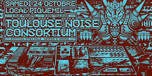 Toulouse Noise Consortium #10 : Nerds'n'Noise @ Local Piquemil