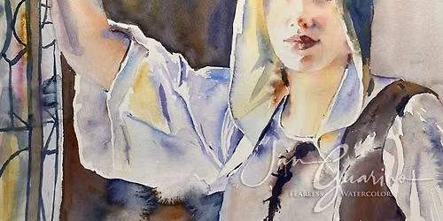 Fearless Watercolor Portraits at ALLI ~ 2 Day Workshop