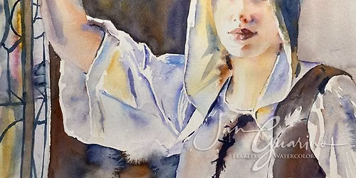 Fearless Watercolor Portraits at ALLI ~ 2 Day Workshop