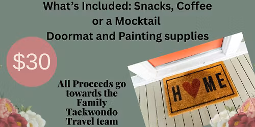 Ladies Craft Night- Doormat Painting