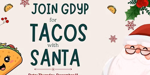 Tacos with Santa