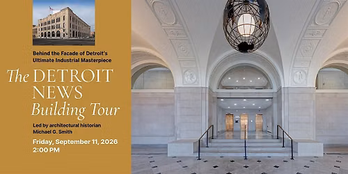 The Detroit News Building Tour