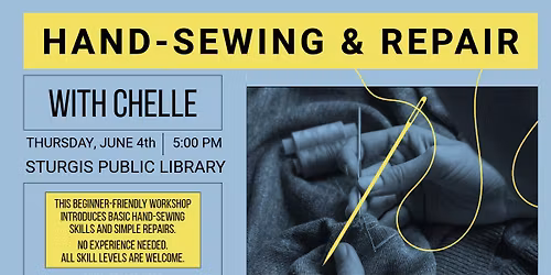 Hand-Sewing & Repair w\/ Chelle