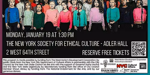 EVC's Community Singing in Honor of Dr. Martin Luther King Jr.