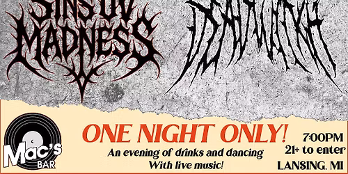 YAYO + THE OUTLIERS + SINS OV MADNESS + DEAD WTXH