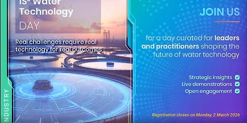 IS\u00b3 Water Technology Day