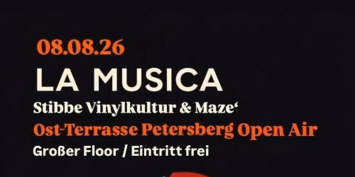 \ud83c\udfb6 La Musica \u2013 Petersberg Open Air \ud83c\udfb6