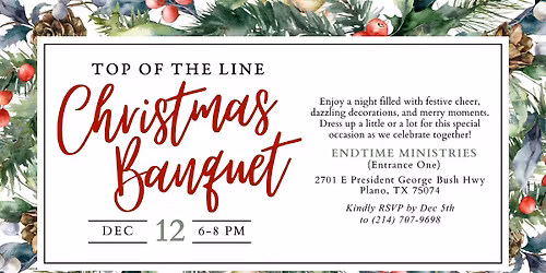 Christmas Banquet | 55+
