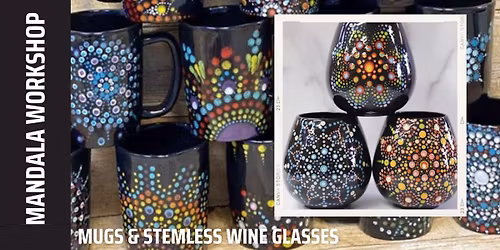 Mandala Wine Glass Workshop (Mount Kisco)