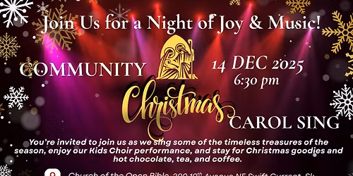 Community Christmas Carol Sing