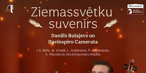 Ziemassv\u0113tku suven\u012brs. Daniils Bulajevs un "Davinspiro Camerata"